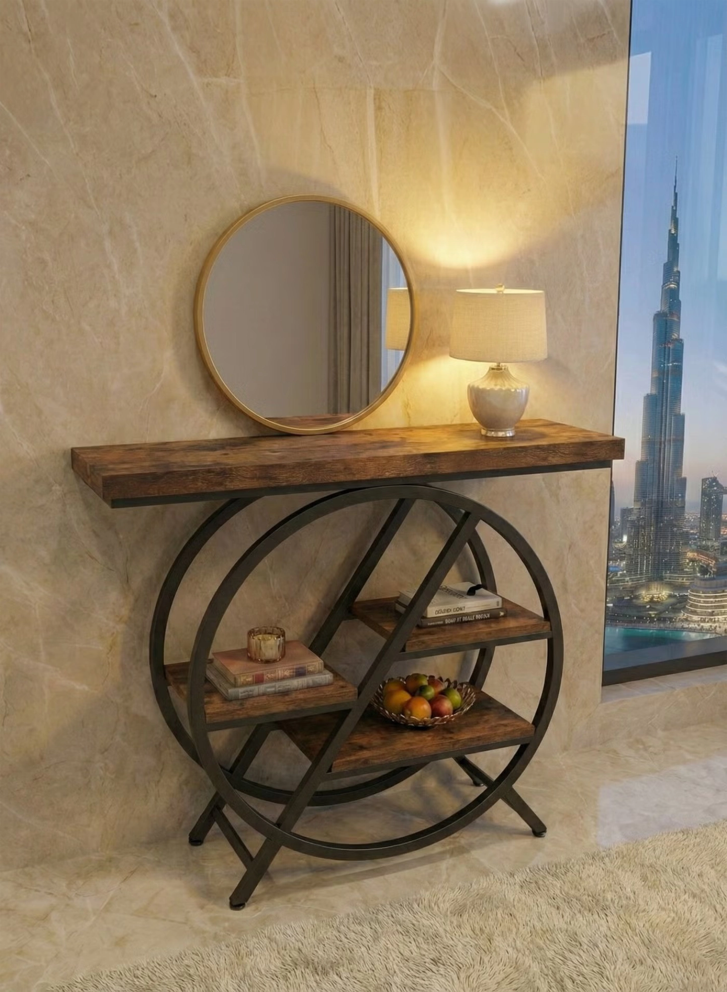 4 Tier Small Side Table