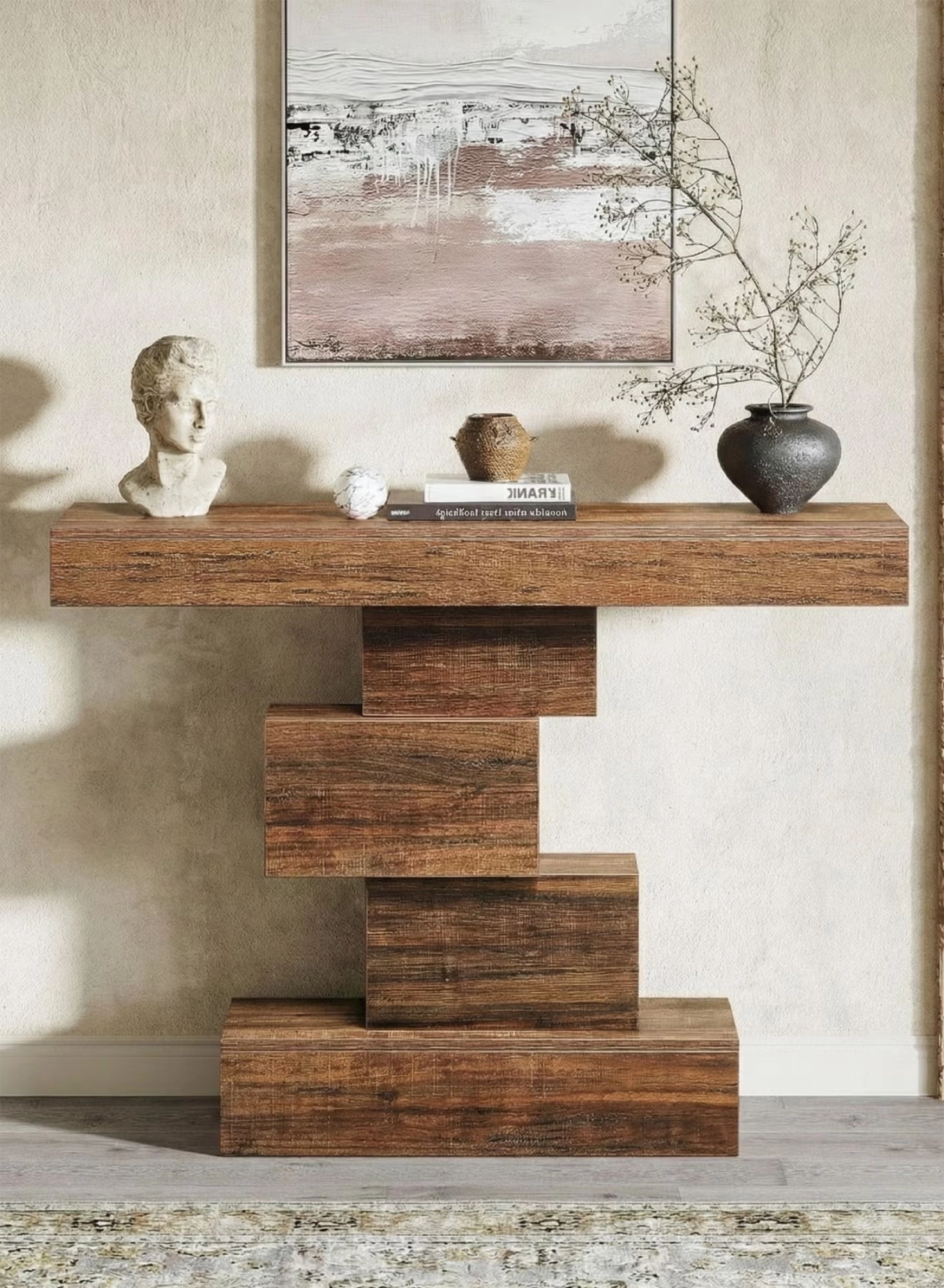 Wooden Console Sofa Table